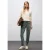 Street One Dames Loose Fit corduroy broek in Groen