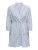 ONLY Jurk ‘ASHA SARAH’  royal blue/koningsblauw / wit