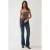 Leopardprint Strapless Getailleerde Geprinte Croptop