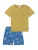 SCHIESSER Nachtkledij ‘ Kids Nightwear ‘  blauw / oker / kaki
