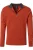 Redmond Half-Zip Sweater terra, Effen