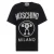 Moschino Heren Logo Vraagteken T-shirt (Zwart)