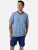 zd ZERO DEFECTS Pyjama kort ‘Koryfi’  blauw