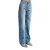 Rechtdoor Jeans Middelhoge Taille Dames It’s Basic Rhinestone