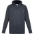 Firetrap Heren Logo Full Zip Hoodie (Houtskool mergel)