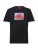 HUGO Shirt ‘Dostino’  hemelsblauw / rood / zwart