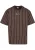 Karl Kani Shirt ‘Essential’  donkerbruin / wit