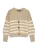 VERO MODA Gebreid vest ‘VMLEA’  ecru / taupe