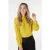 EsQualo Blouse Collar Gathering Warm Olive