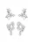 Hey Happiness Oorbellen ‘Cosmic Shine’  zilver