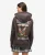 Superdry Vrouwen Tattoo Hoodie met Rits en Stras Zwart