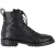 Jimmy Choo Cruz Veterschoenen Enkellaarsjes in Zwart Leder