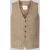 ROY ROBSON Regular fit bodywarmer van pure viscose met paspelzakken