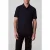 Calvin Klein Relaxed Fit Short Sleeve Stripe Polo Dark Sapphire