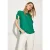 Cecil Dames Blouse met knoopdetail in Groen