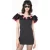 PINKO Cono Dress Black/pink