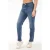 Dames Magic Shaping hoog getailleerde jeans met rechte pijpen in blauw