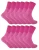 12 stuks sokken zonder elastiek thermo diabetessokken voor dames – Roze