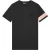 Malelions Men Captain T-Shirt | Black