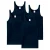 SCHIESSER Onderhemd  navy