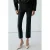 Mango flared broek – zwart