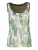 KOROSHI Top  geel / groen / lila / wit