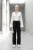 Elastische Taille Rechte Broek