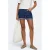 JDY regular waist short dark blue denim