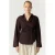 YAS top – donkerbruin