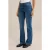 We Fashion 5-pocket Mid Waist Dark Blue