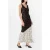 French Connection Julia Ditsy Bloom 2 Tone Midi Black/porcelain Crea