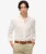 Embroidered Vacation Linnen Overhemd Relaxed Pasvorm Wit