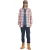 Timberland Check Poplin Shirt Burnt Sienna Yd