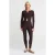 Hoge Taille Skinny Legging met Ritssluiting Detail