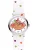 Cool Time Horloge  zilver / wit