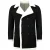 leren jas heren – Imitatie Bontjas Parka – Lammy Coat – Zwart