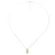 Orphelia ‘Joline’ Dames 925 Sterling Zilveren Ketting met Hanger – Zilver/Roze ZH-7118