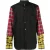Comme Des Garçons Zwarte Katoenen Patroon Shirt