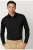 Desoto Jersey shirt zwart, Effen