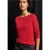 Street One Dames Basic shirt met lange mouwen in Rood