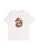 Jack & Jones Junior Shirt ‘JORAnatomy Skull’  geel / kreeft / zwart / wit