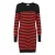 Gestreepte dames trui jurk KAFFE Astrid