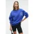 Oversized sweatshirt met ronde hals