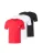 HUGO Shirt  rood / zwart / wit