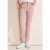 Street One Dames Casual fit broek van keperstof in Roze