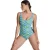 Arena Women’s Bodylift Chiara Swimsuit Wing B Navy-soft Green Mult