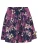 Hummel Rok  geel / pruim / orchidee / wit