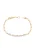 faina Armband  rose-goud / transparant