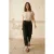 Elastische Taille Rechte Broek