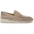 Van Bommel loafer beige suede verfijnde instapper met lichte zool